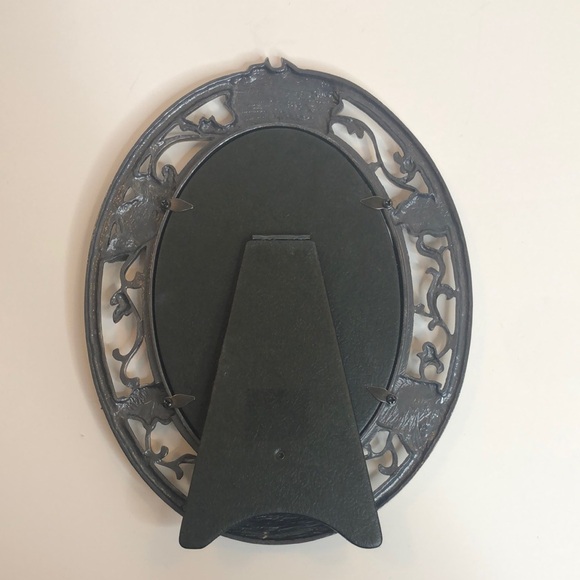 Ganz Silver Floral 5x7 Photo Frame, “Happy Anniversary” - Picture 3 of 5